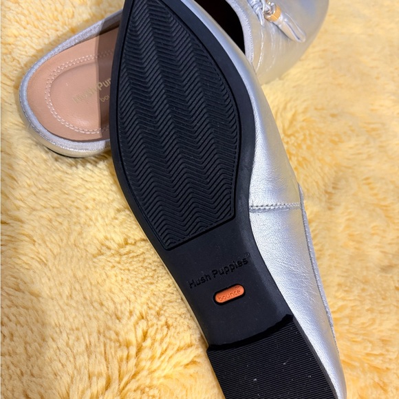 Hush Puppies Silver Tassel Mules - Picture 3 of 5